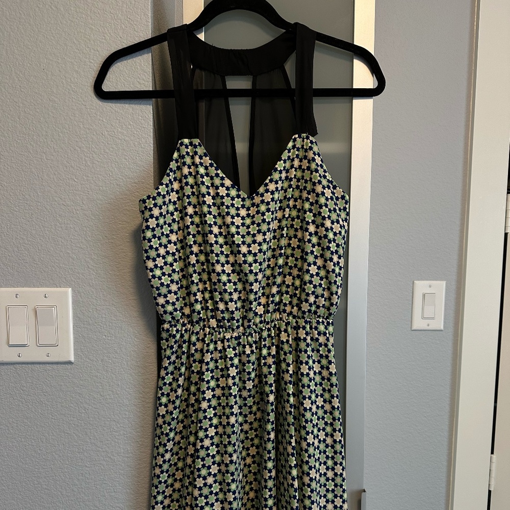 Apricot Lane Sheer Back Dress (Brand New, Size Small)